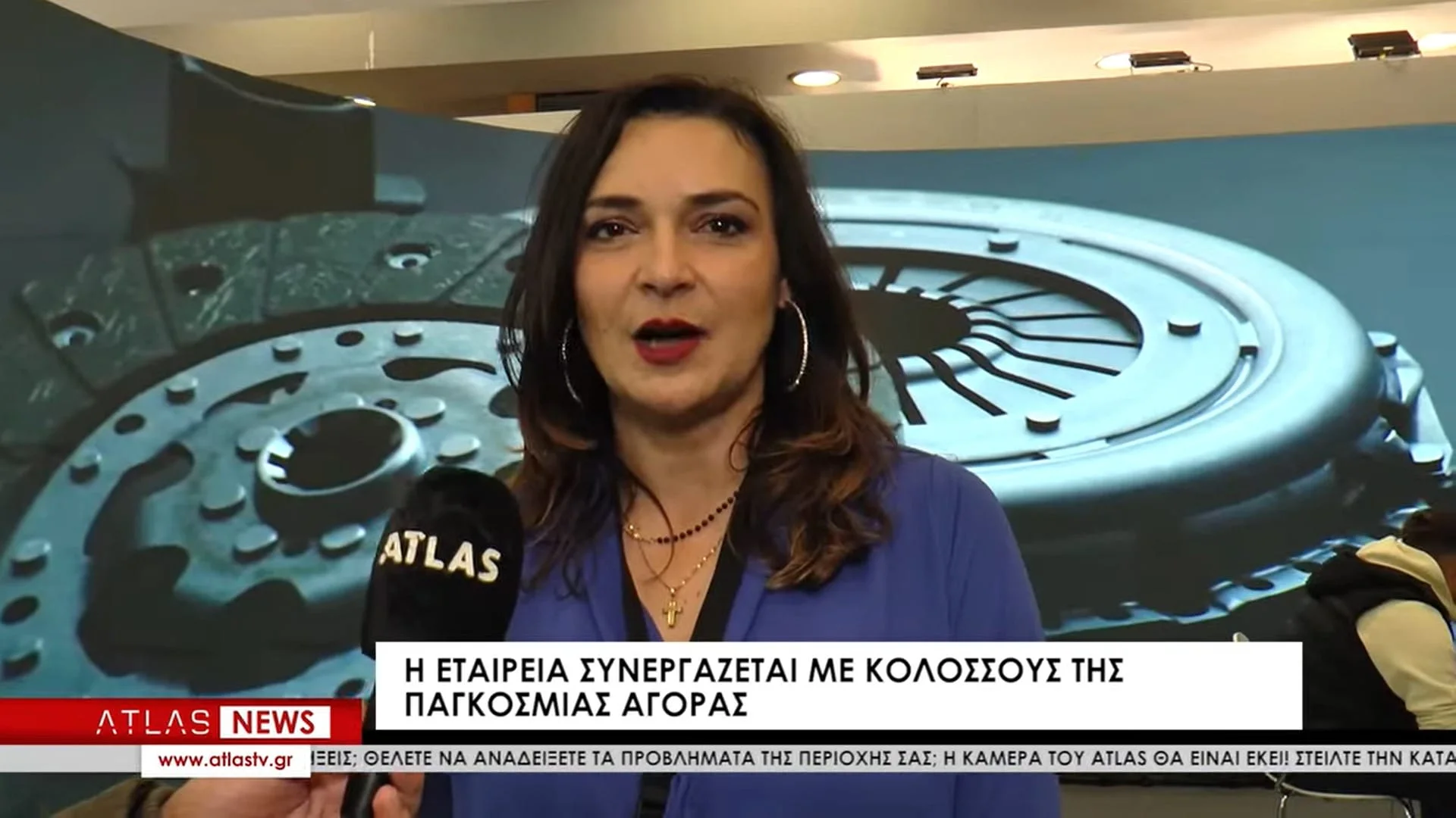 Εύη Κόθρου στο Atlas TV – Agrotica 2024, Κόθρος Πλατωτεχνική Θεσσαλονίκη